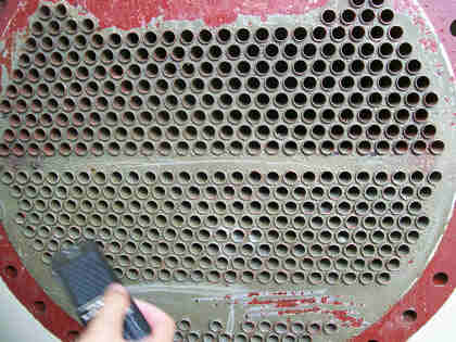 中央空调冷凝器清洗；冷凝器清洗；冷凝器水垢