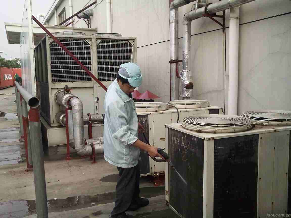 国祥风冷热泵清洗